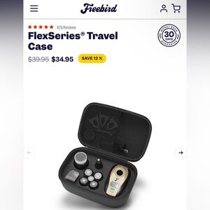 🍒4/$25🍒 Freebird Flex Series Travel Case - SEALED